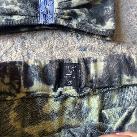 LF the brand short set new with tags XS retail $308 - Picture 3 of 5